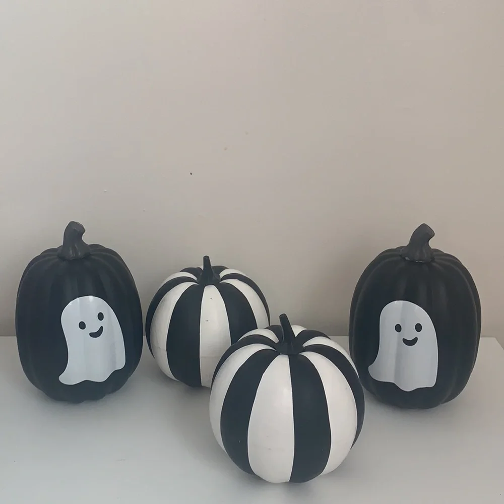 Halloween Target Foam decorative Pumpkins. Brand New.